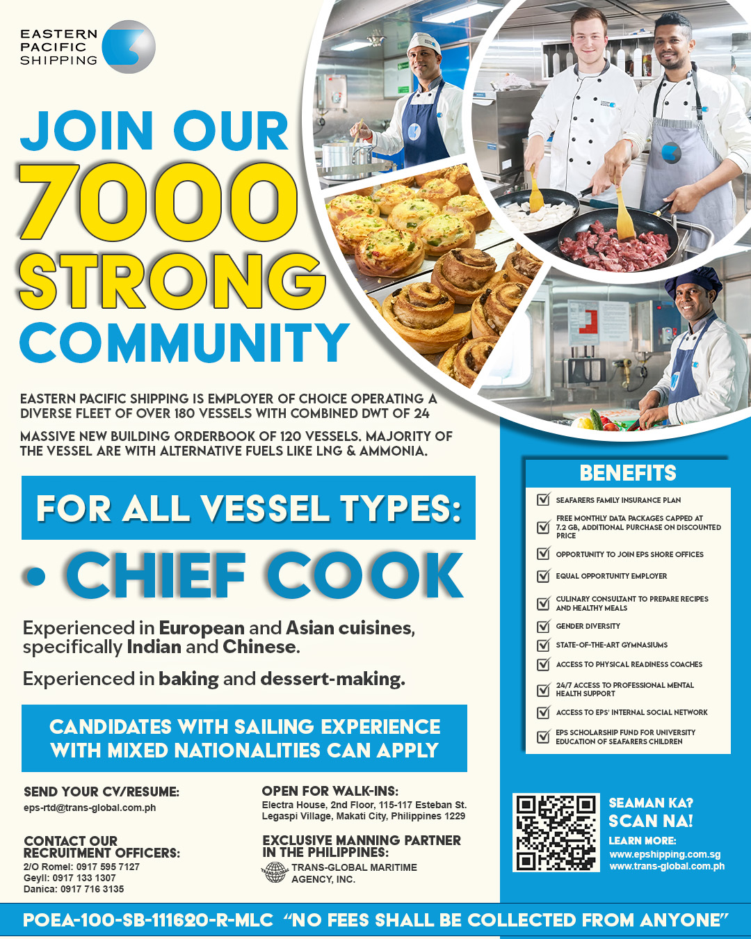 EPS COOK 08052025 – TRANS-GLOBAL MARITIME AGENCY, INC.