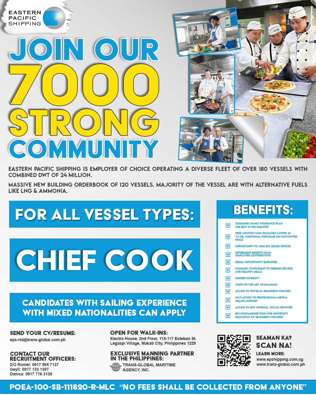 EPS COOK 09052025 – TRANS-GLOBAL MARITIME AGENCY, INC.