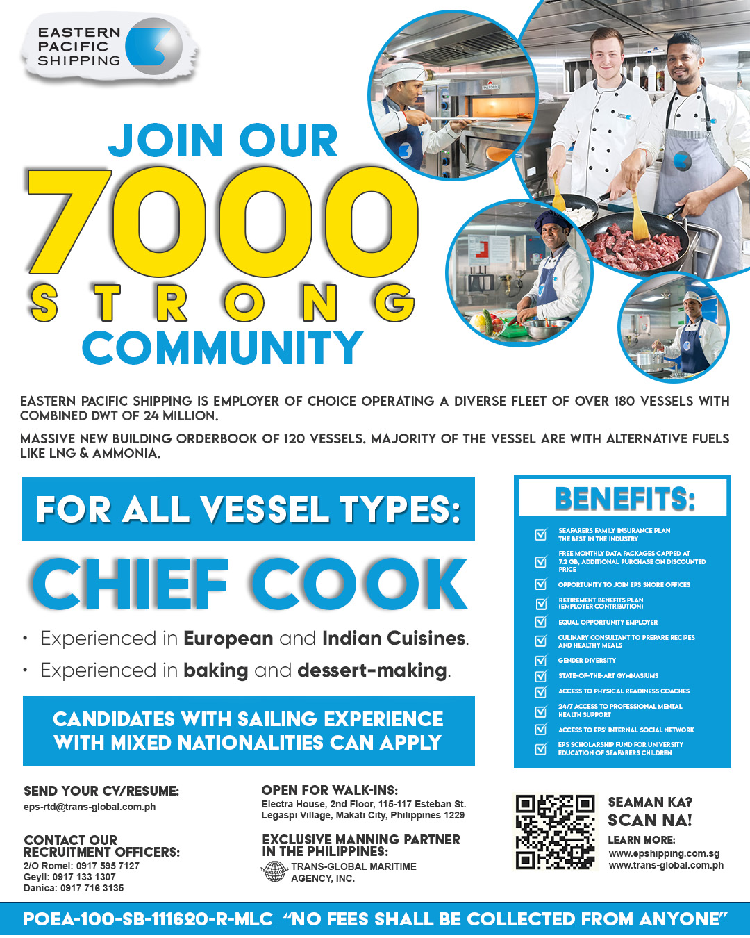 EPS COOK 09152025 – TRANS-GLOBAL MARITIME AGENCY, INC.